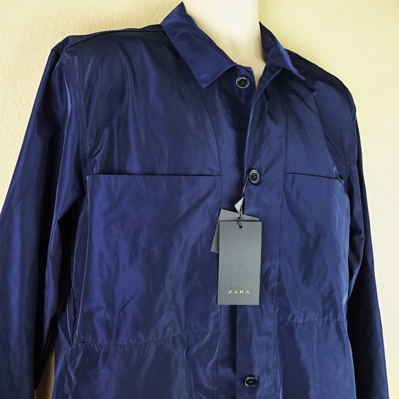 Men's Zara Button Over Shirt - Picture 3 of 9